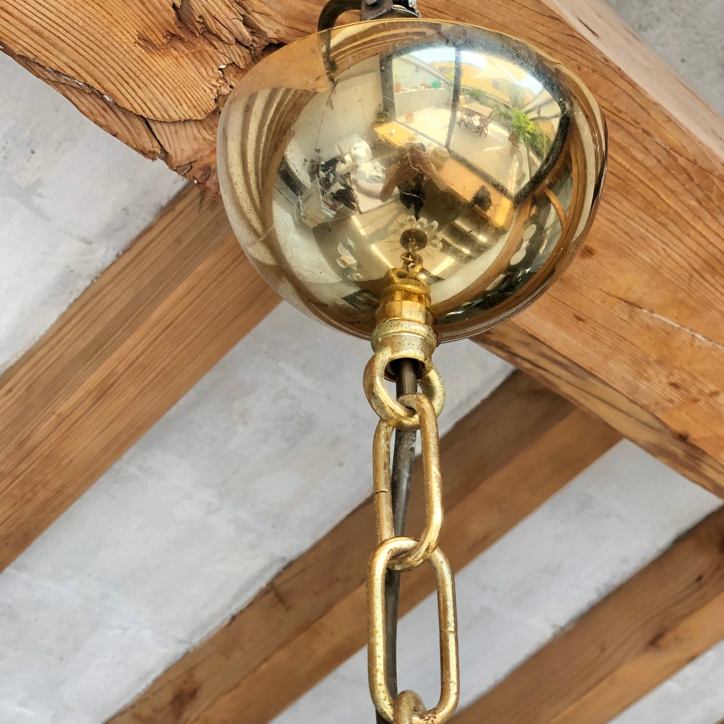 Vintage Murano chandelier, La Murrina. 18 glass leaves