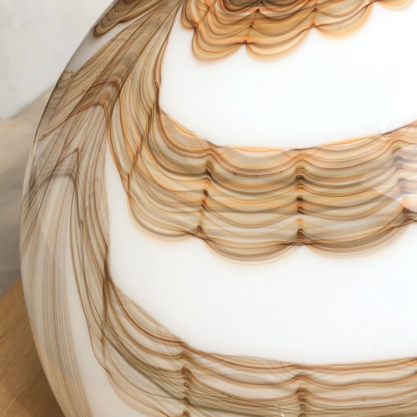 Vintage Murano ceiling lamp D40