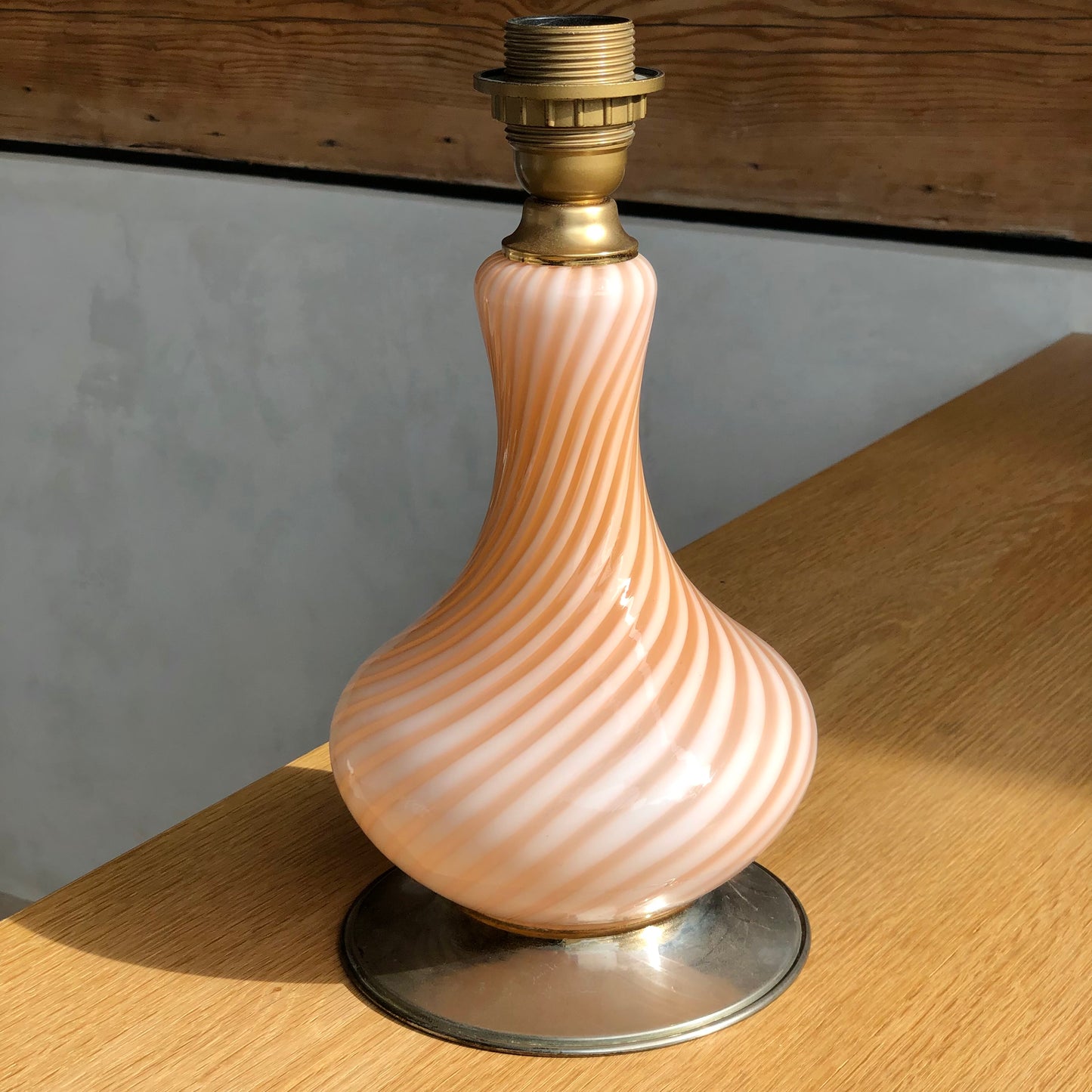 Vintage Murano table lamp