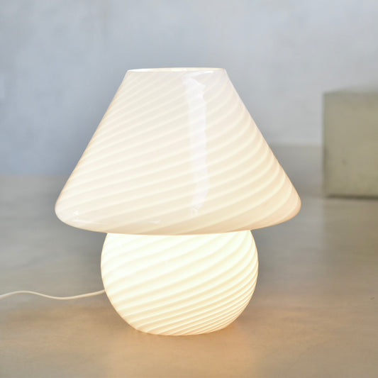 Vintage Murano mushroom lamp H36