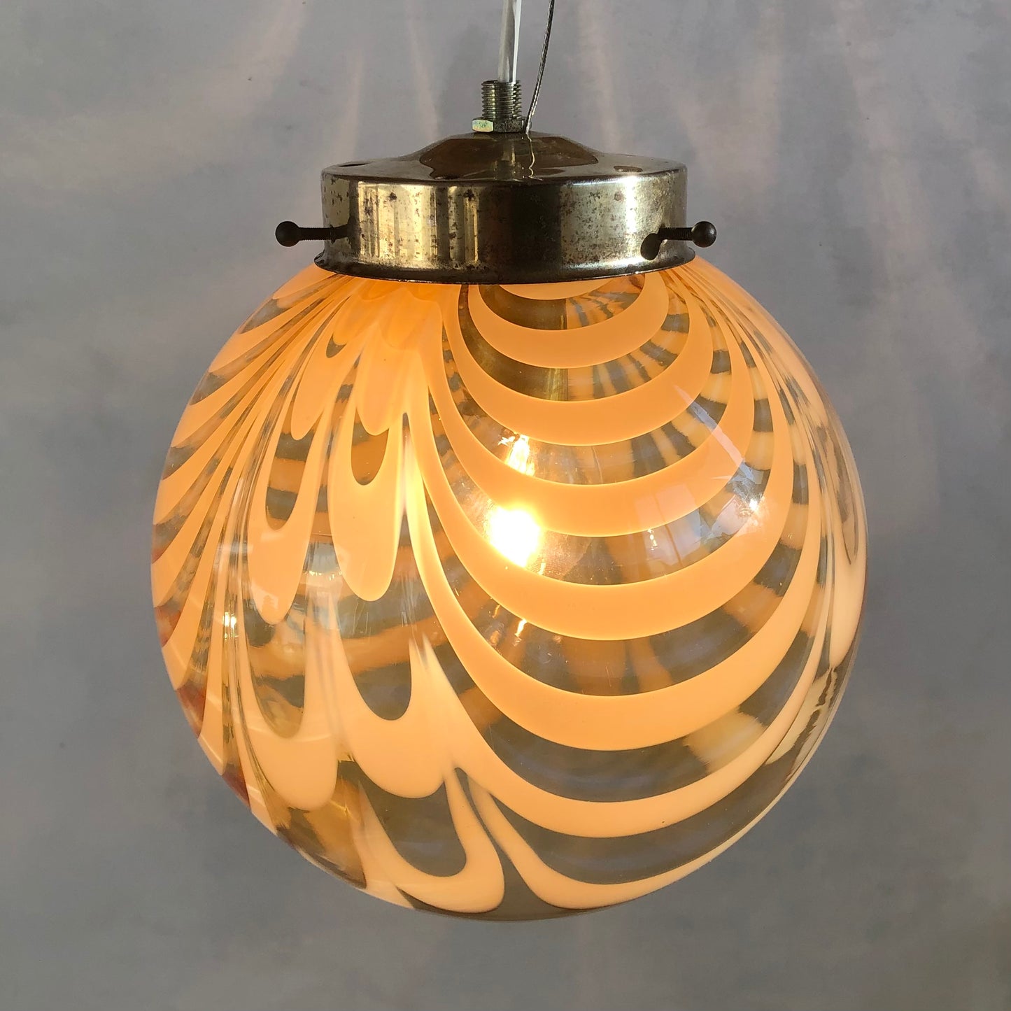 Vintage Murano ceiling lamp D20