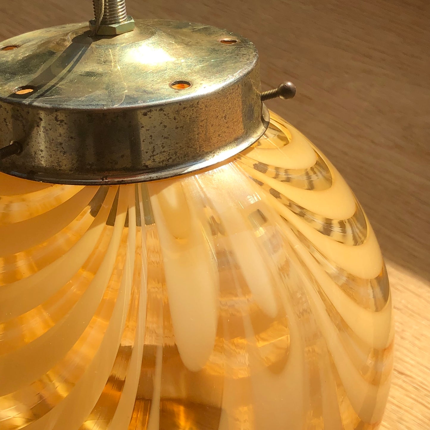 Vintage Murano ceiling lamp D20