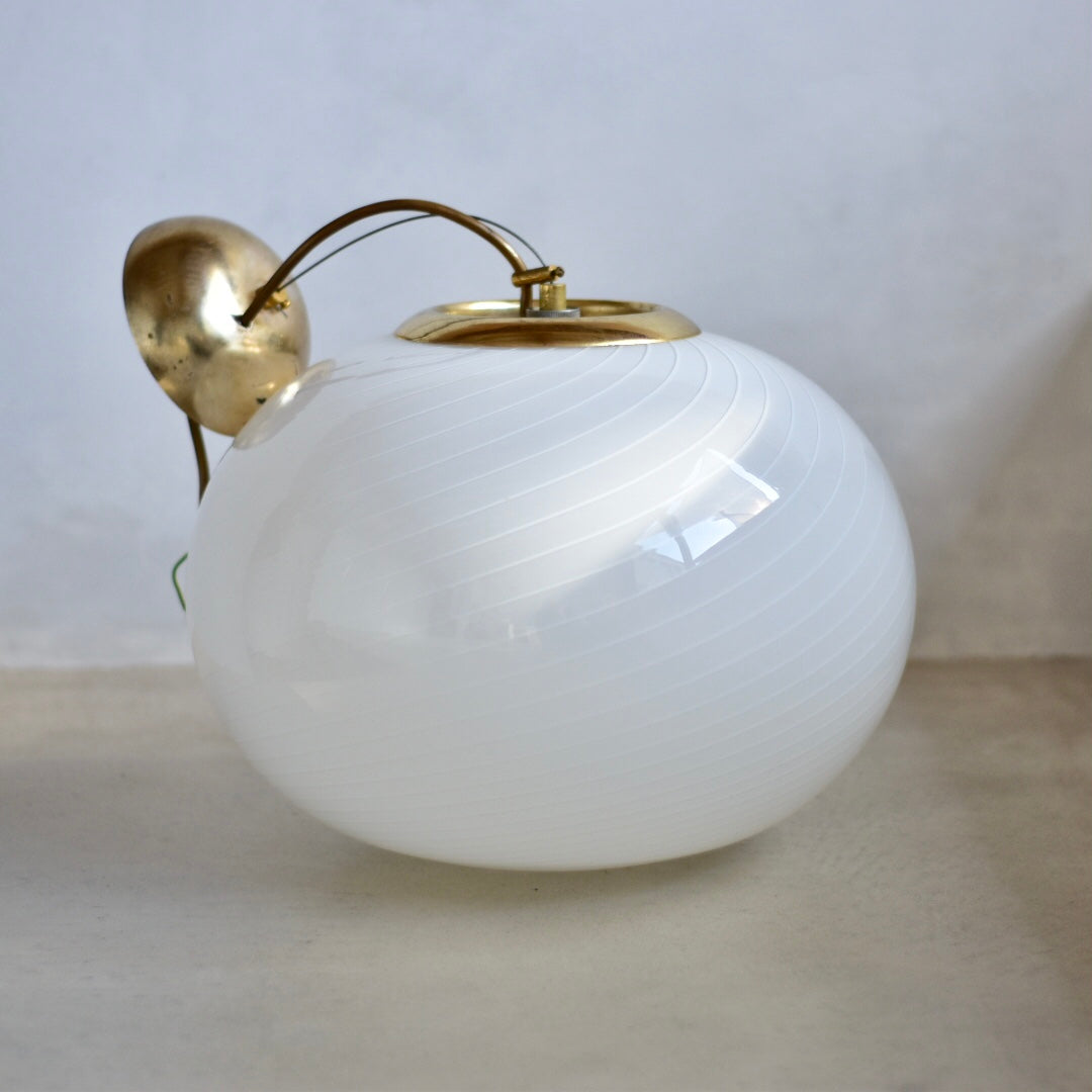 Vintage Murano ceiling lamp D35